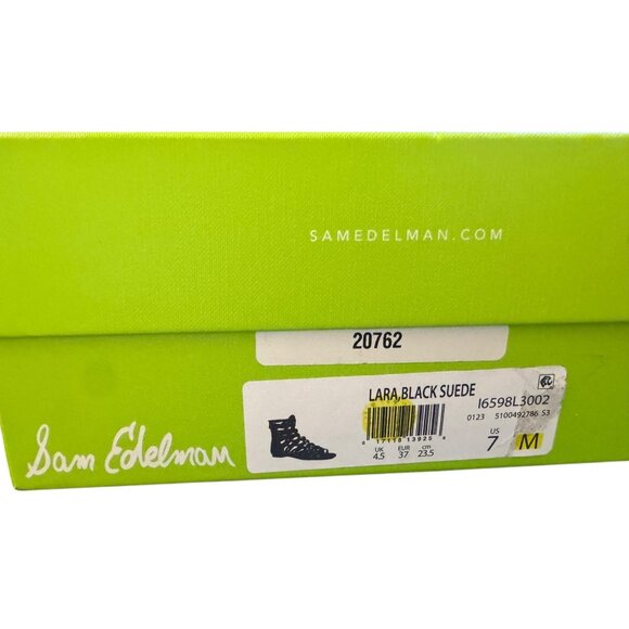 Sam Edelman Black‎ Strappy Gladiator Sandals Size 7 NWB - Picture 8 of 8